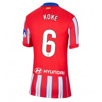 Atletico Madrid Koke #6 Hemmatröja Kvinnor 2024-25 Korta ärmar